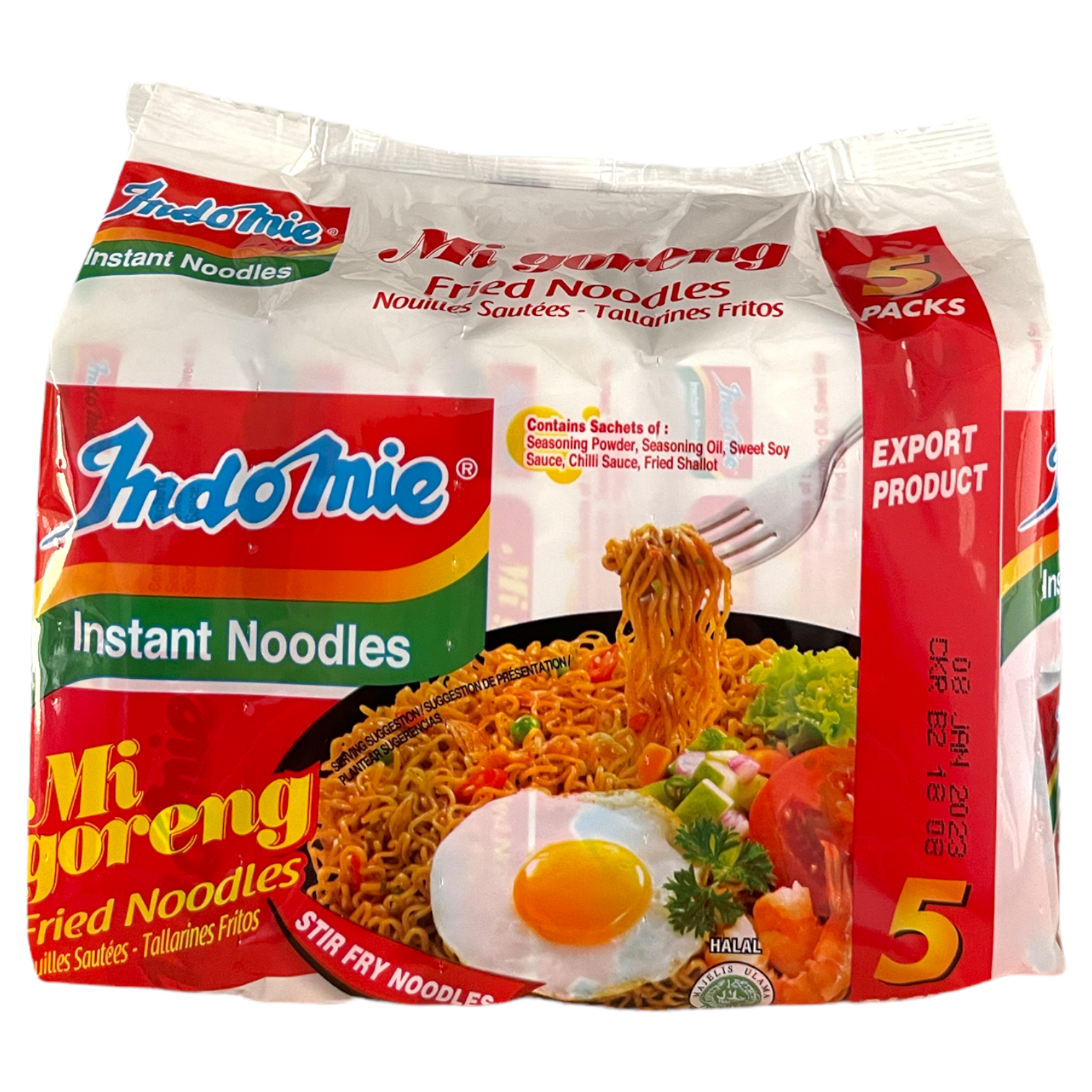 Indomie Instant Noodles: Fried Mi Goreng (5-pack)