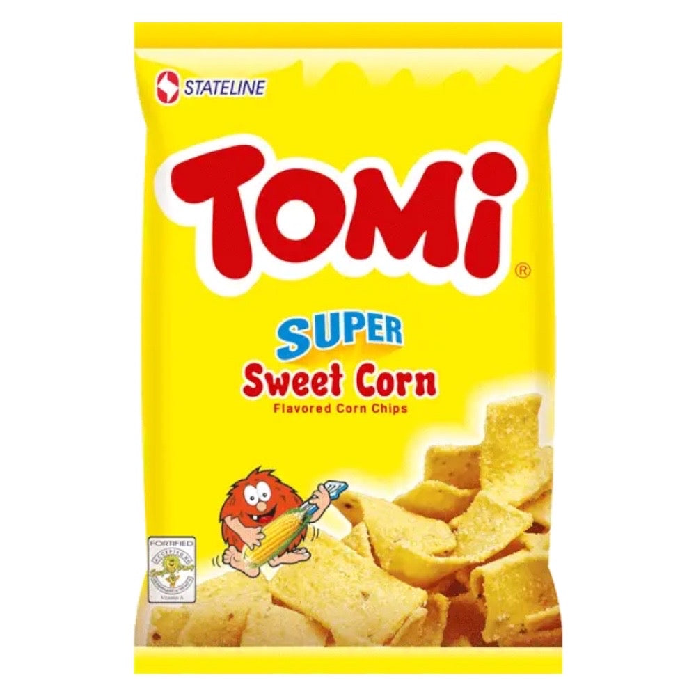 Tomi Super Sweet Corn Flavored Corn Chips 110 G
