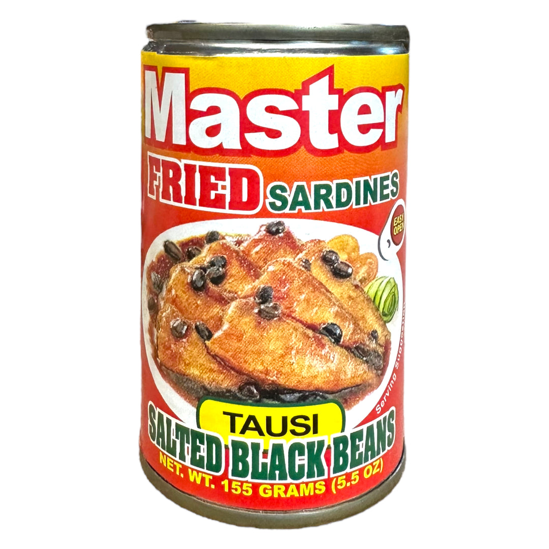 Master Fried Sardines Tausi - Salted Black Beans 155 G