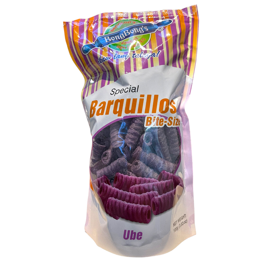 BongBong’s Special Barquillos Bite-Size Ube 100 G