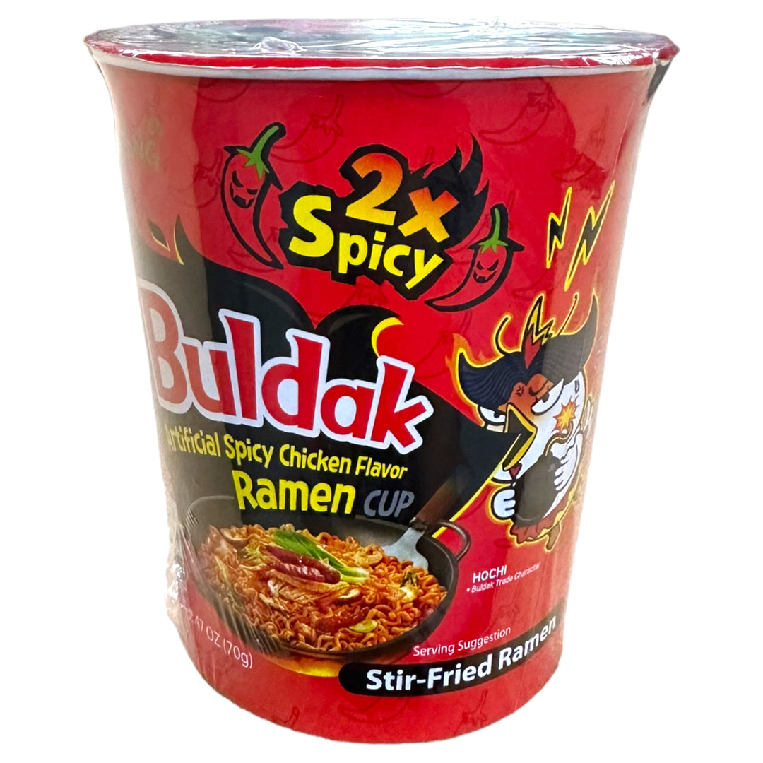 Samyang 2X Spicy Buldak Spicy Chicken Flavor Ramen CUP 70 G