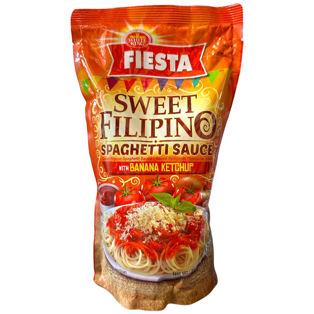 White King - Fiesta Sweet Filipino Spaghetti Sauce with Banana Ketchup 1 KG