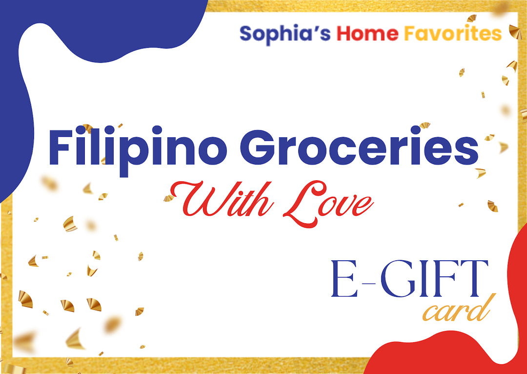 Filipino Groceries with Love E-Gift Card