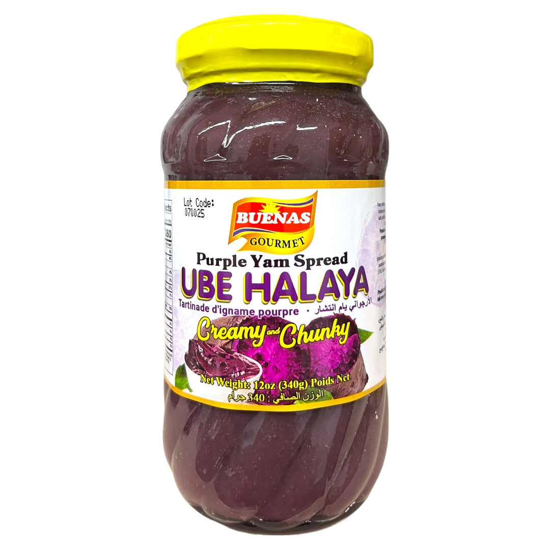 Buenas Gourmet - Purple Yam Spread Ube Halaya 12 OZ