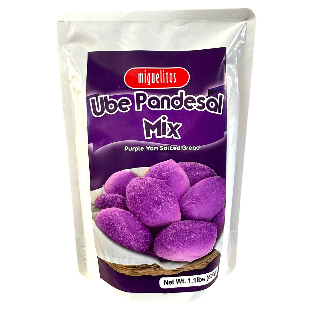 Miguelitos - Ube Pandesal Mix - Purple Yam Salted Bread 500 G