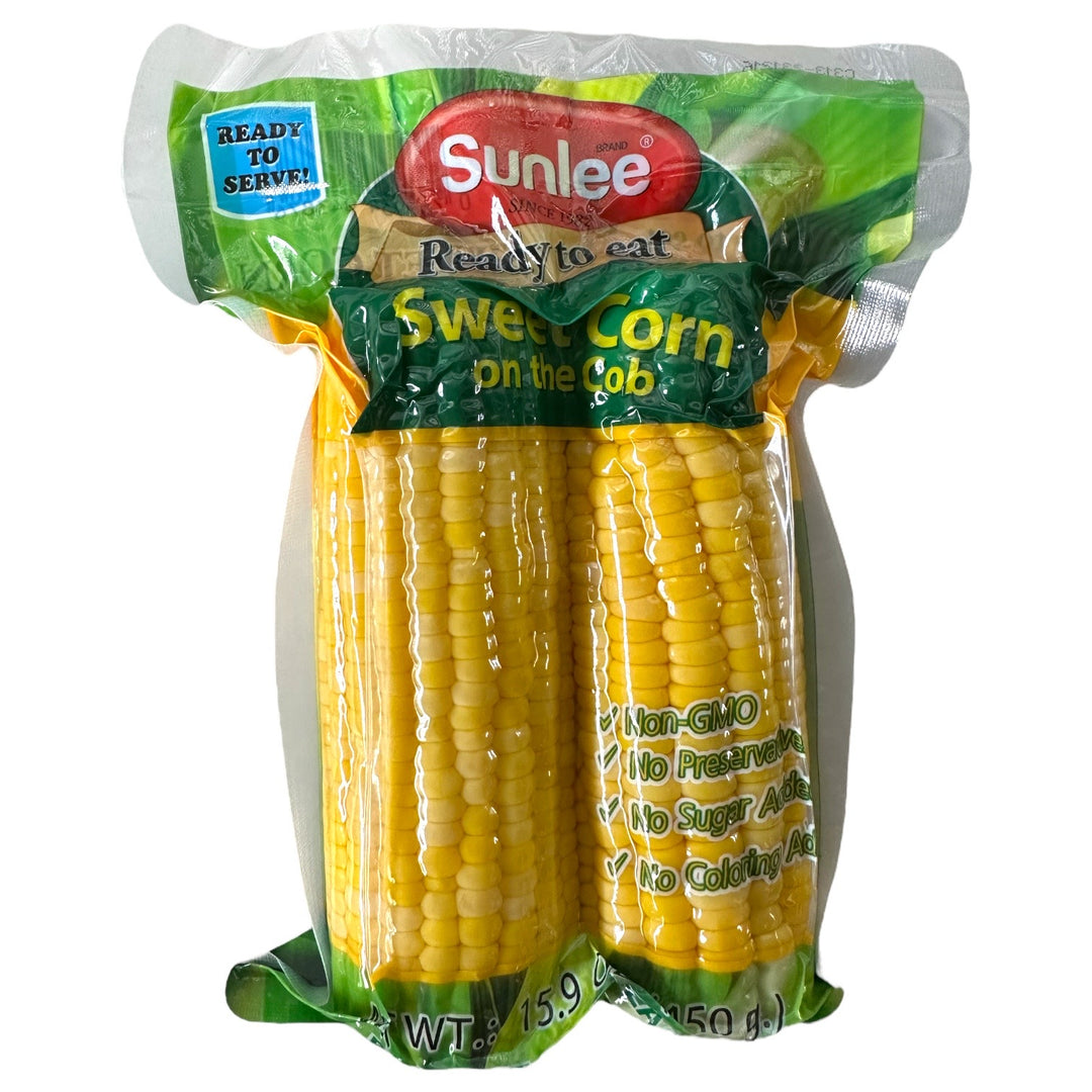 Sunlee Ready to Eat - Sweet Corn on the Cob 450 G