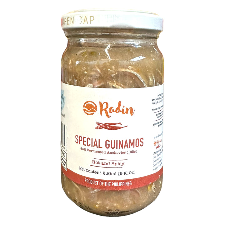 Radin - Special Guinamos - Salt Fermented Anchovies (Dilis)