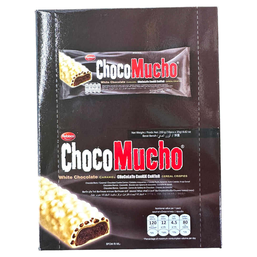 Choco Mucho White Chocolate (BLACK) 25 X 10 Pack
