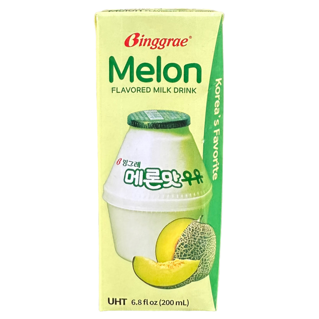 Binggrae - Melon Flavored Milk Drink 6.8 FL OZ