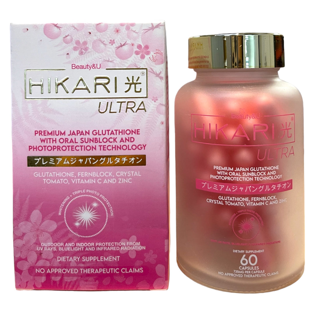 Hikari Ultra Beauty Supplement 60 Capsules (Pampa-Puti)