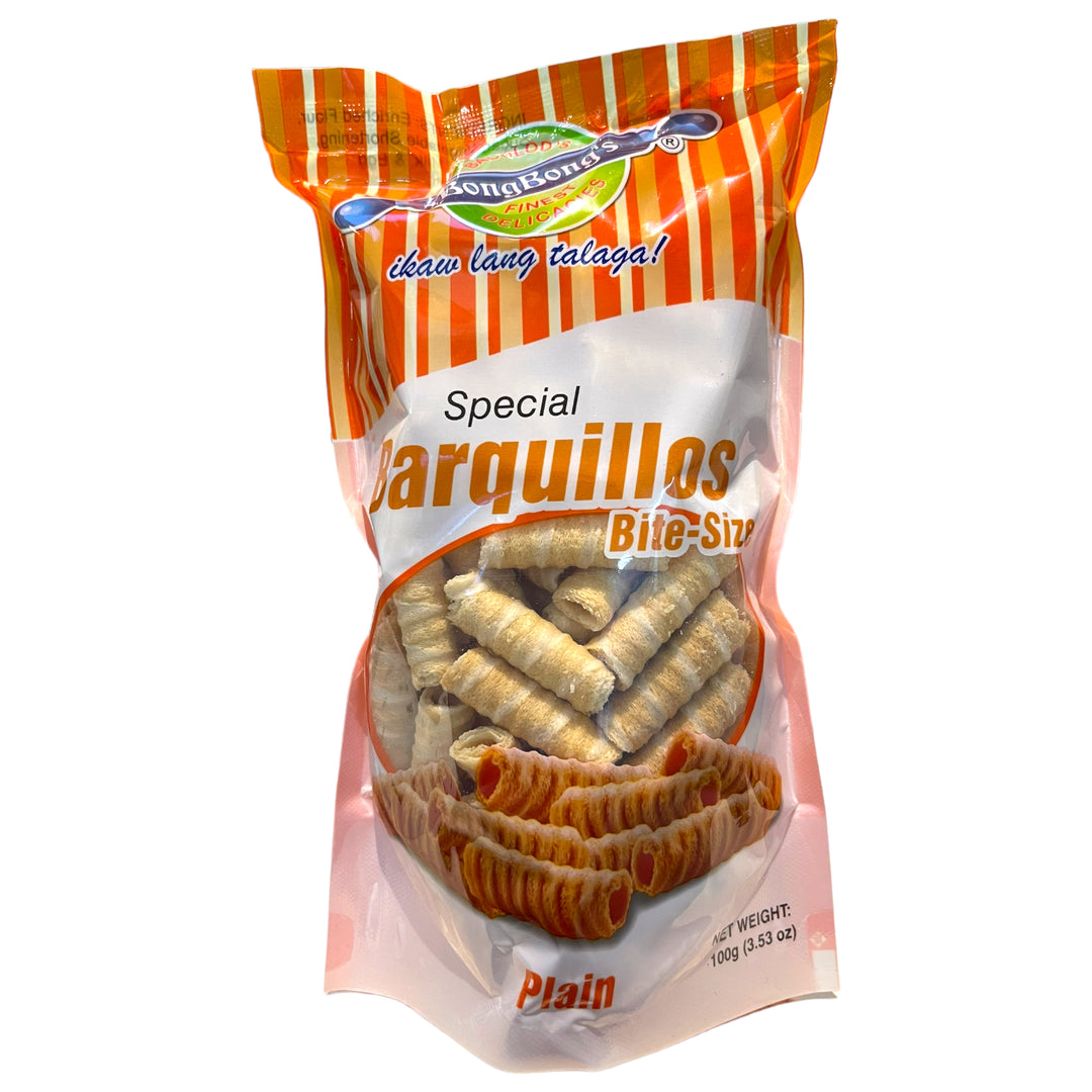 BongBong’s Special Barquillos Bite-Size Plain 100 G
