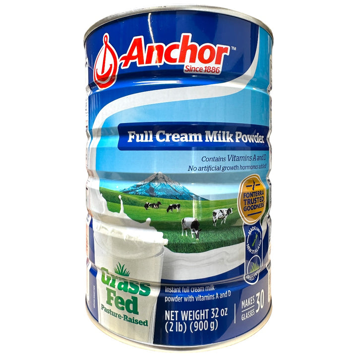 Anchor Full Cream Milk Powder Grass Fed Pasture-Raised 32 OZ