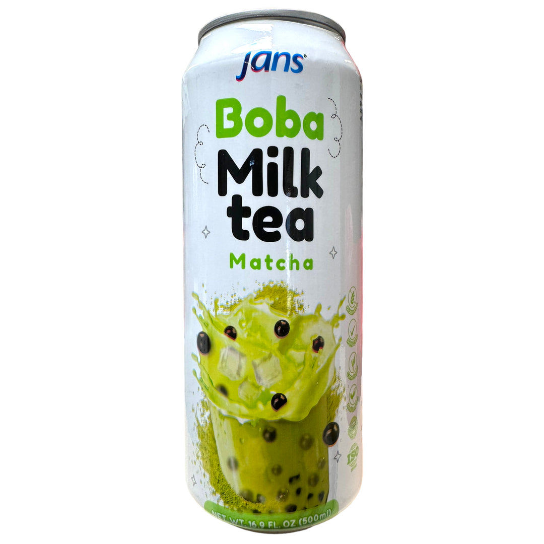 Jans - Boba Milk Tea Matcha 16.9 FL OZ