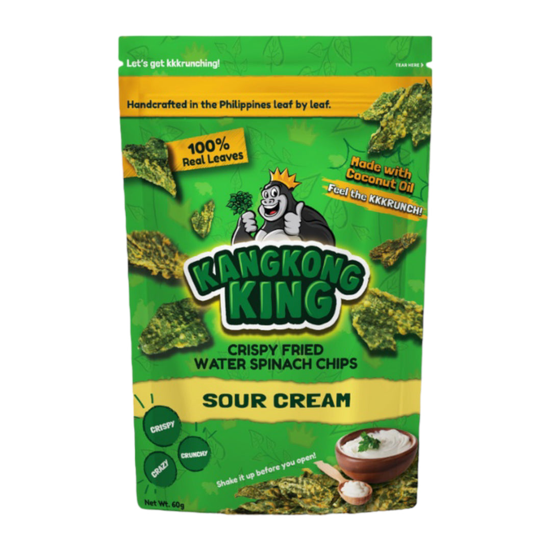 Kangkong Chips by Kangkong King Sour Cream 60 G