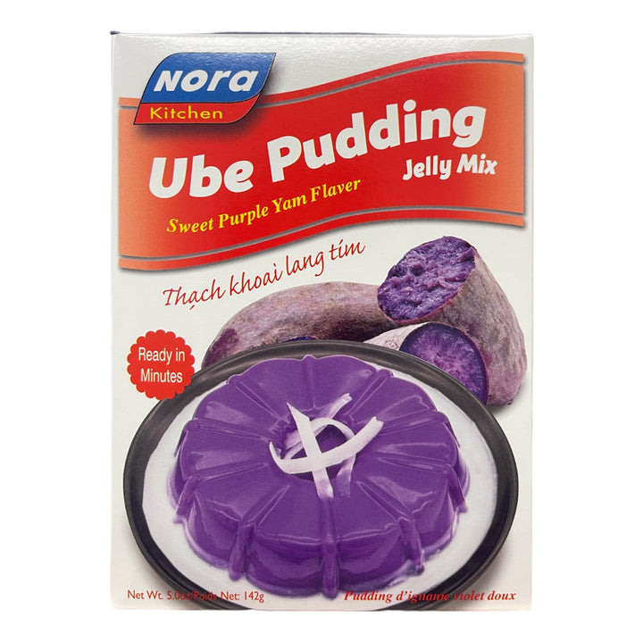 Nora Kitchen Ube Pudding Sweet Purple Yam Flavor Jelly Mix 5 OZ