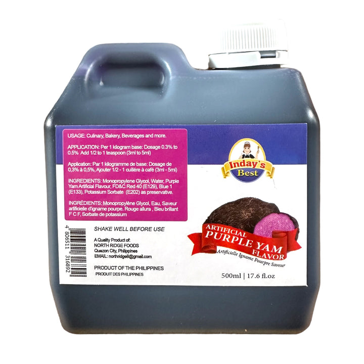 Inday’s Best - UBE Flavor (Purple Yam) 500 ML
