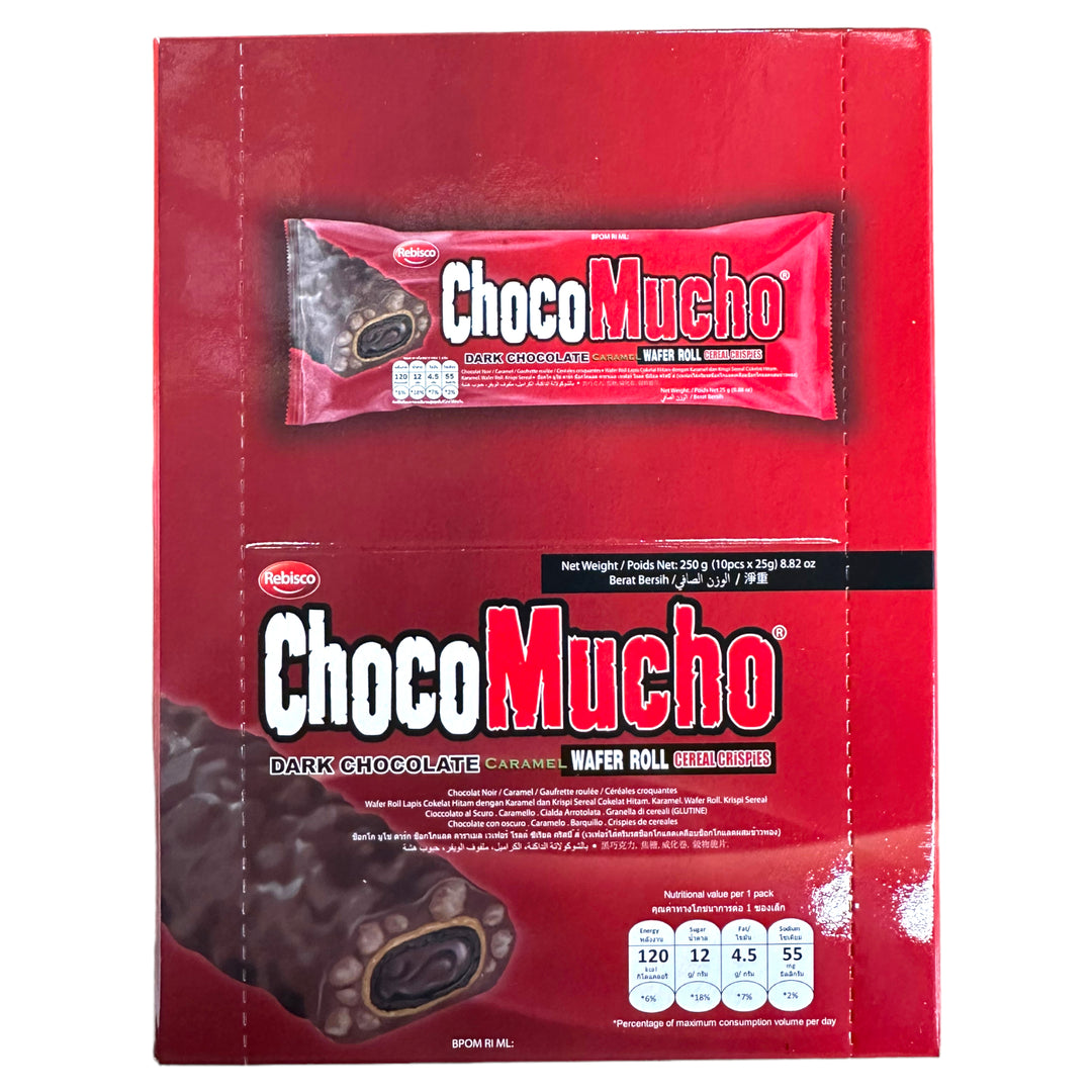 Choco Mucho Dark Chocolate (RED) 25 G X 10 Pack