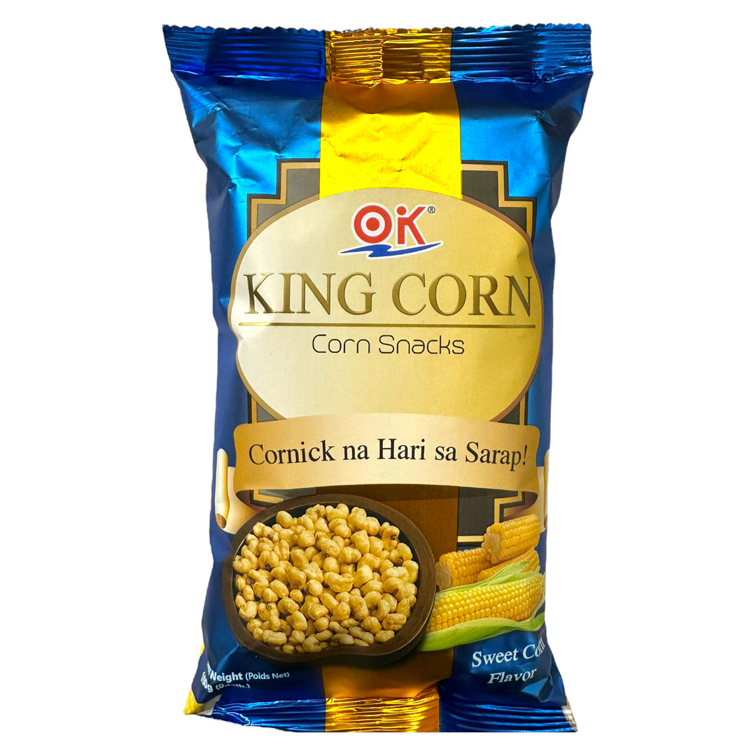 OK King Corn - Corn Snacks - Sweet Corn Flavor 100 G
