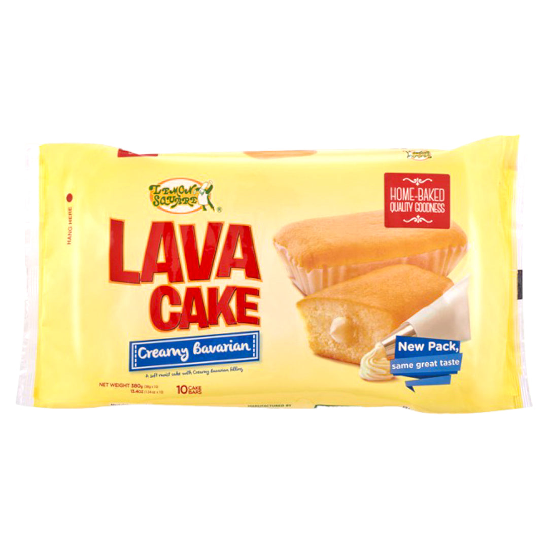 Lemon Square - Lava Cake Creamy Bavarian 38 G X 10 Pack