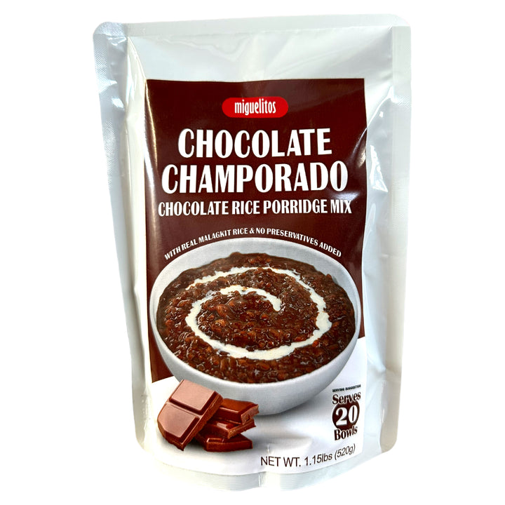 Miguelitos - Chocolate Champorado - Chocolate Rice Porridge Mix 550 G
