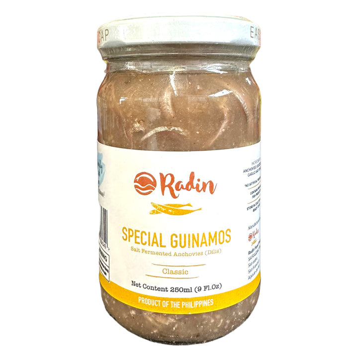 Radin - Special Guinamos - Salt Fermented Anchovies (Dilis)
