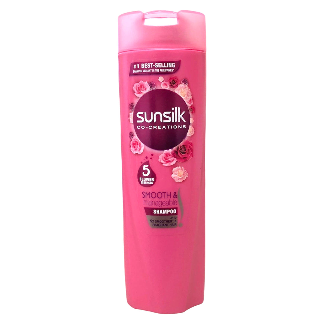 Sunsilk Co Creations Smooth & Manageable Shampoo (PINK) 180 ML