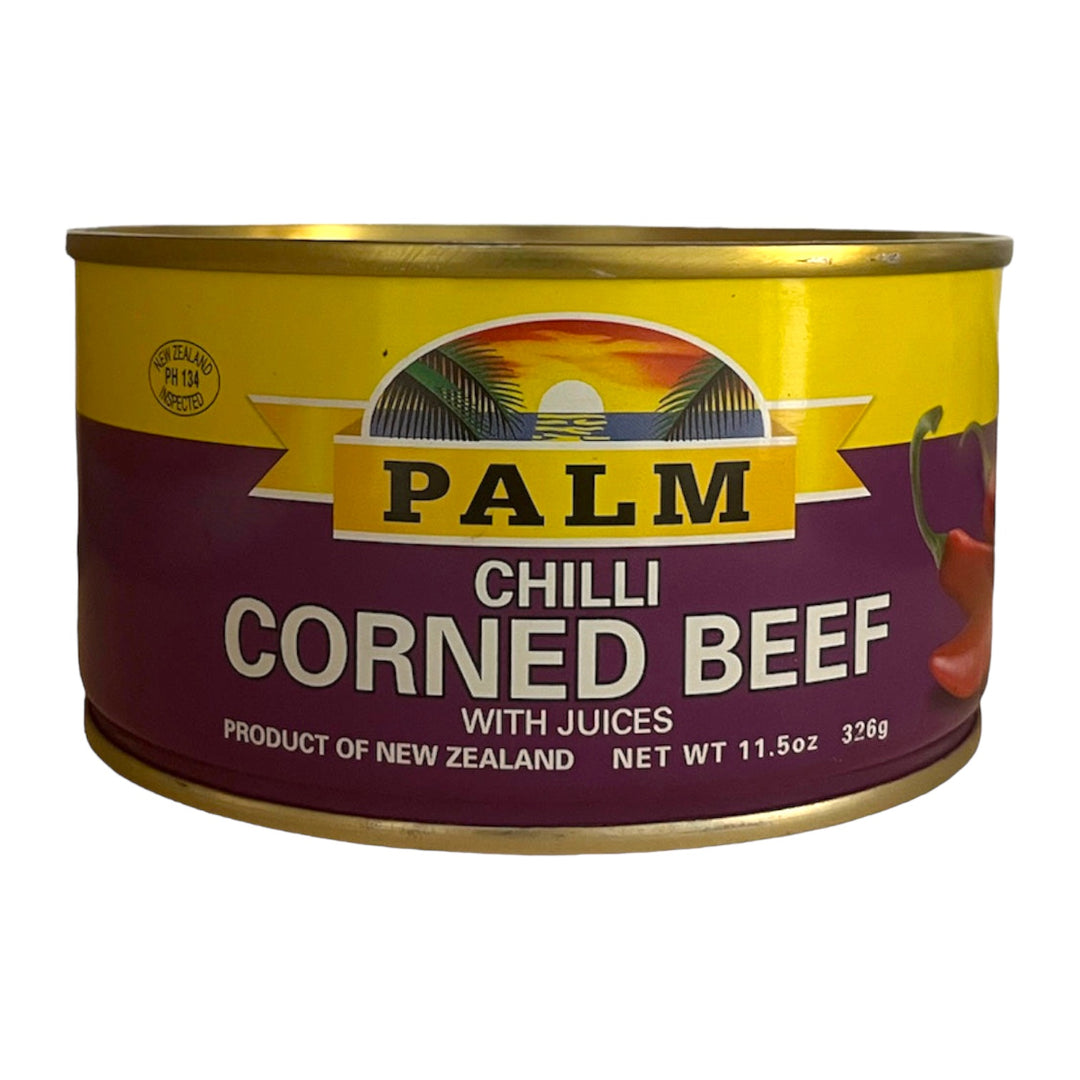 Palm Chilli Corned Beef with Juices 11.5 OZ