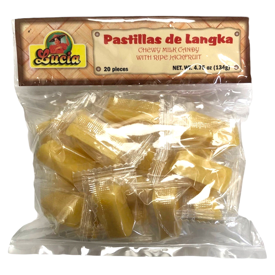 Lucia - Pastillas de Langka - Chewy Milk Candy with Ripe Jackfruit 4.75 OZ