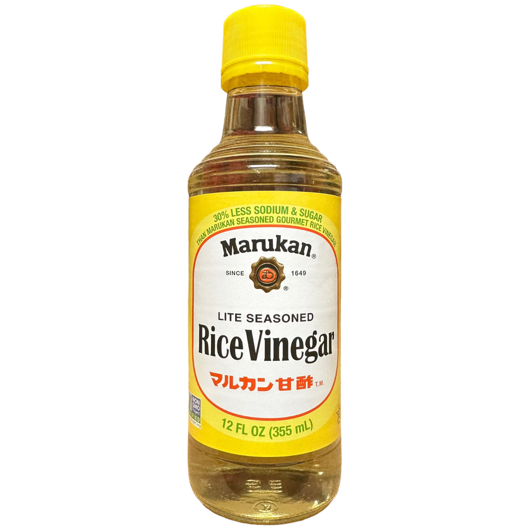 Marukan - Rice Vinegar 30% Less Sodium & Sugar 12 FL OZ