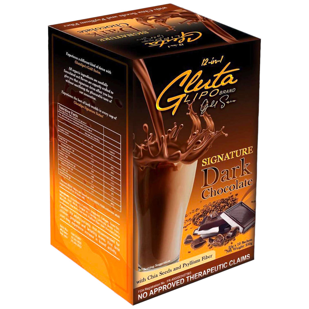 GL Signature Dark Chocolate 25 G X 10 Sachets