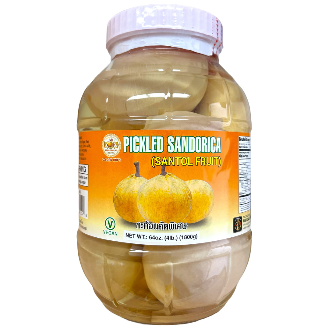 Golden Koi - Pickled Sandorica (Santol Fruit) 64 OZ