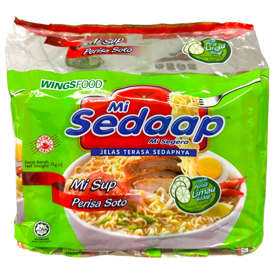 Mi Sedaap - Mi Sup Perisa Soto Noodle Soup 75 G X 5 Pack