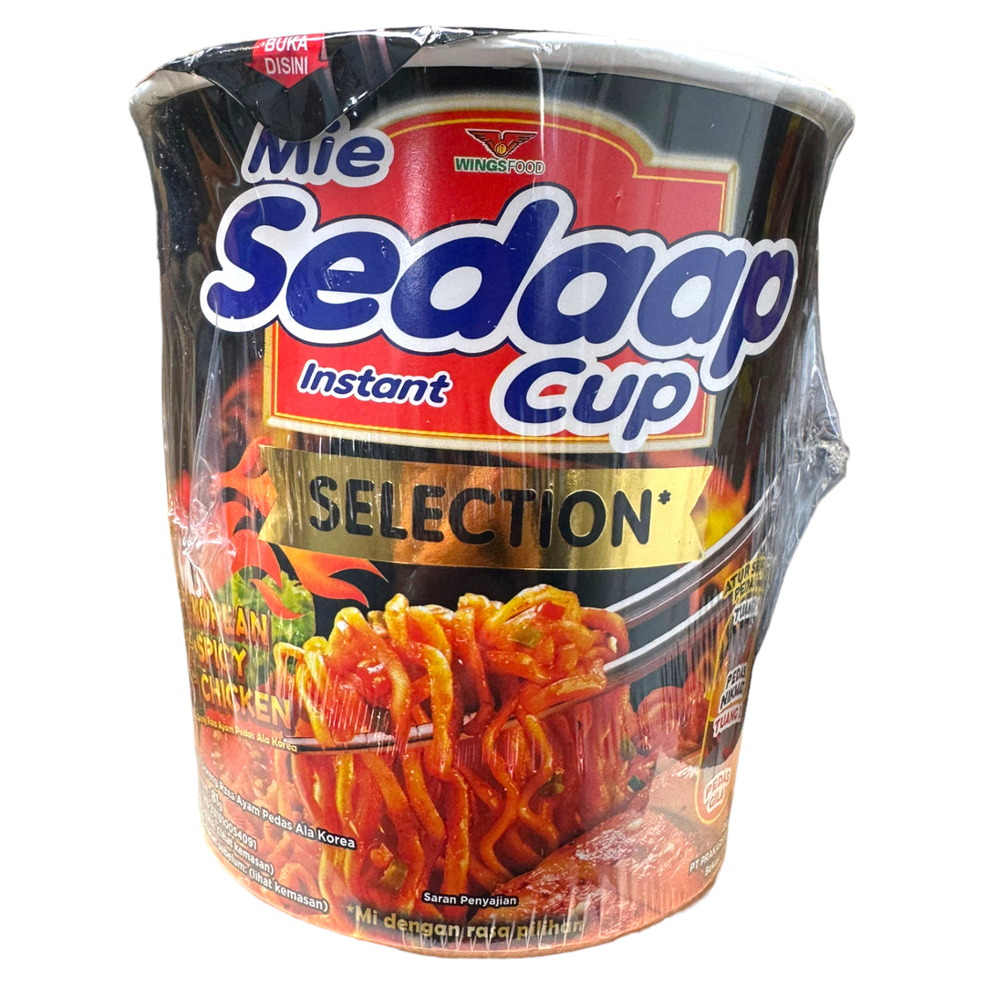 Mie Sedaap Instant Cup - Korean Spicy Chicken 81 G