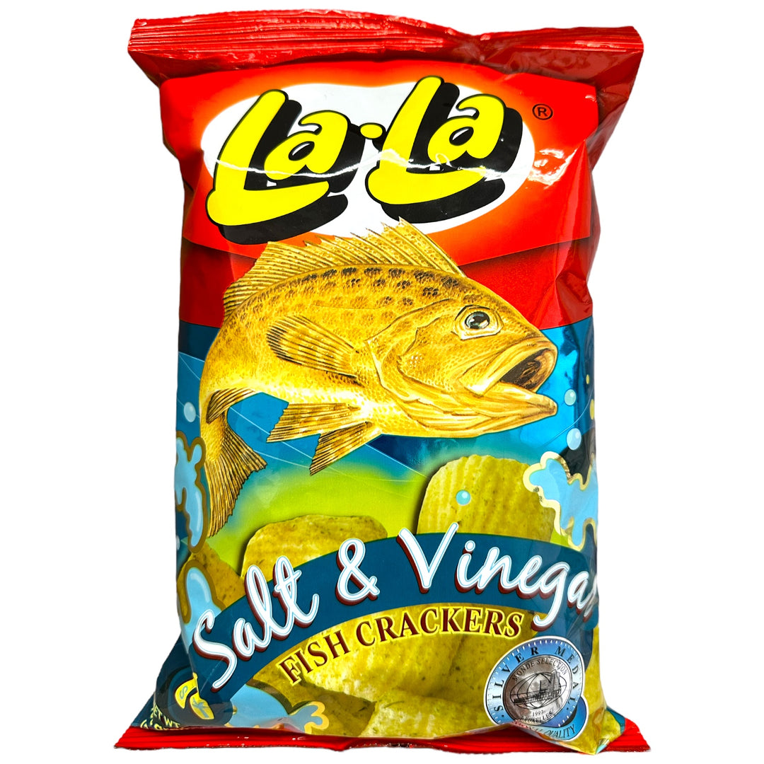 Lala - Salt & Vinegar Fish Crackers 100 G