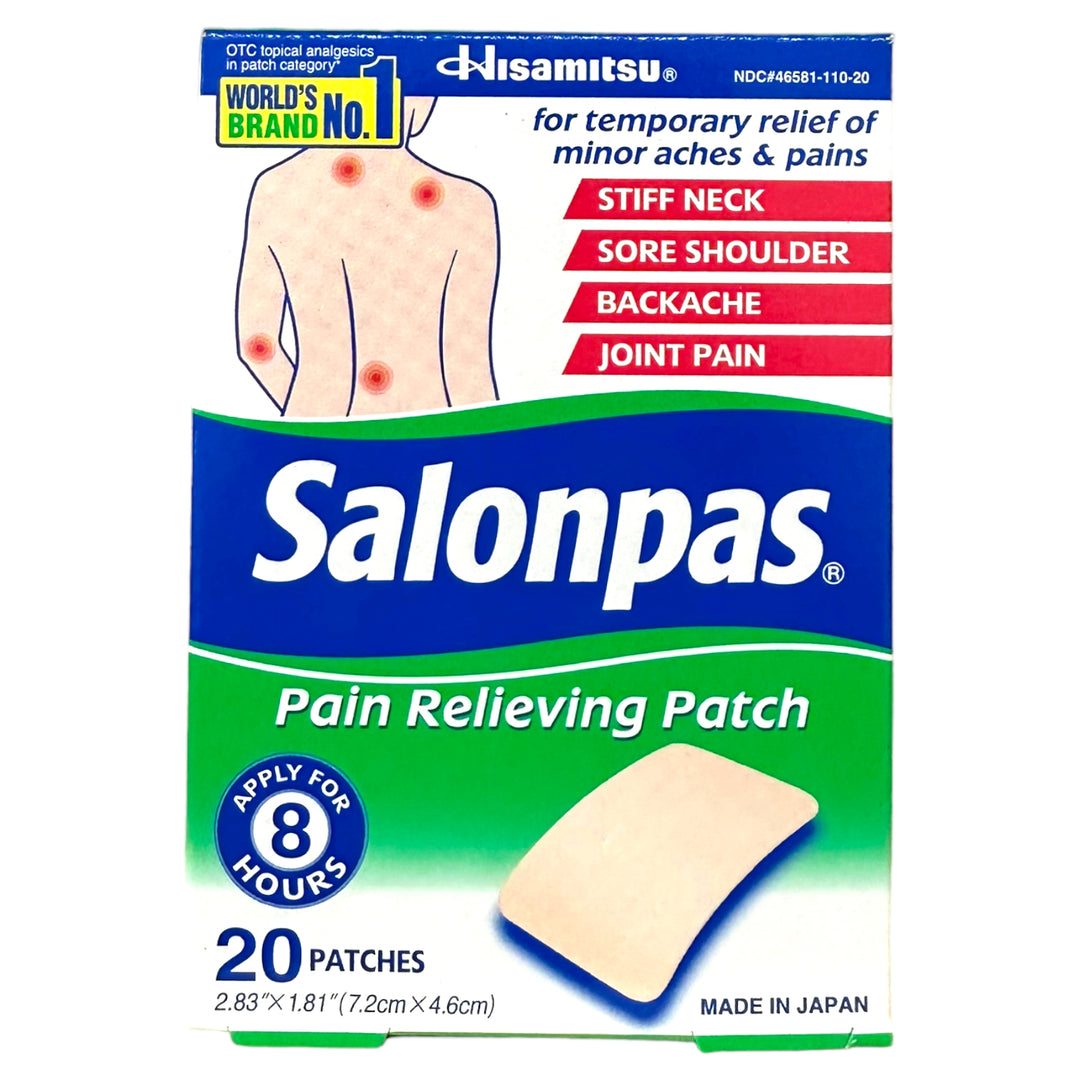 Salonpas Pain Relieving Patch 20 Patches