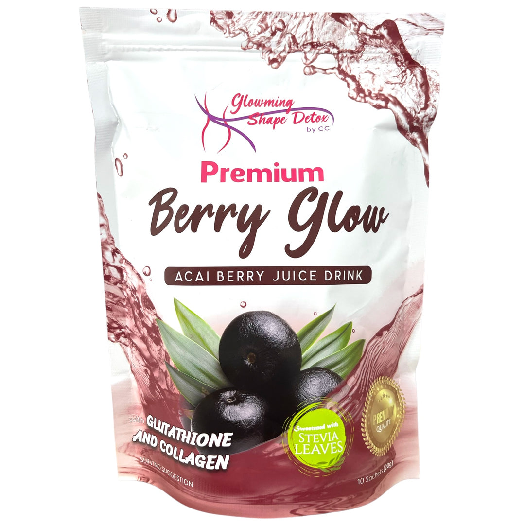 Premium Berry Glow Acai Berry Juice Drink 10 Sachets