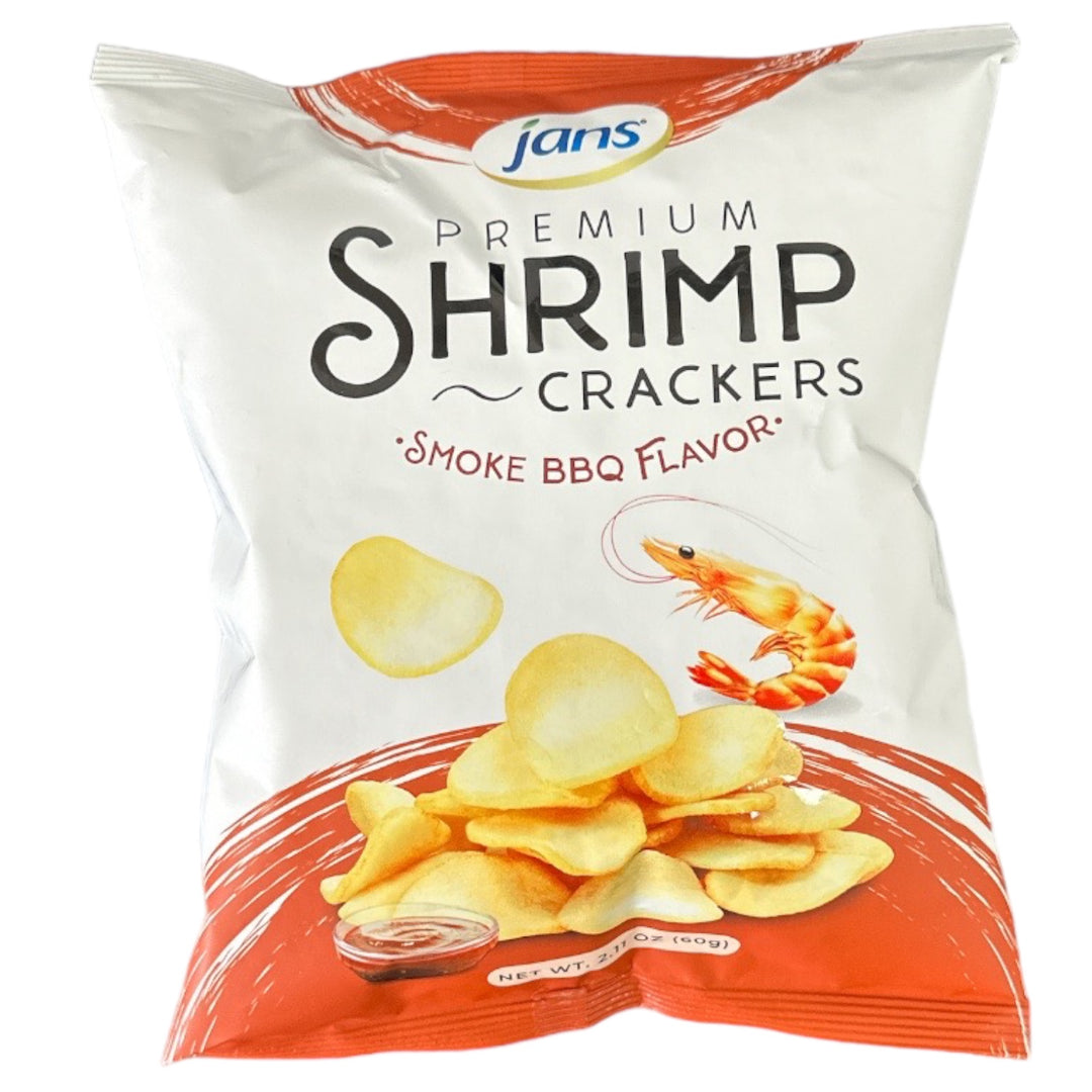 Jans - Premium Shrimp Crackers BBQ 60 G
