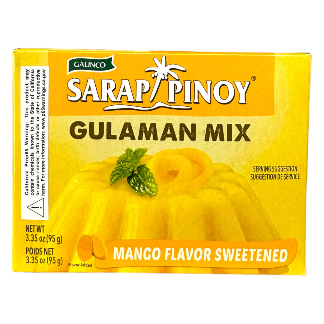 Sarap Pinoy - Gulaman Mix Mango Flavor Sweetened 3.35 OZ