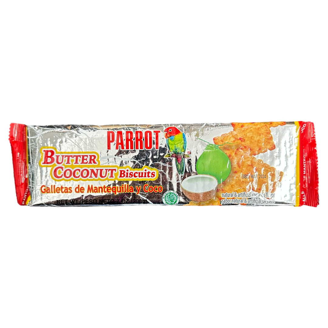 Parrot - Butter Coconut Biscuits 7 OZ