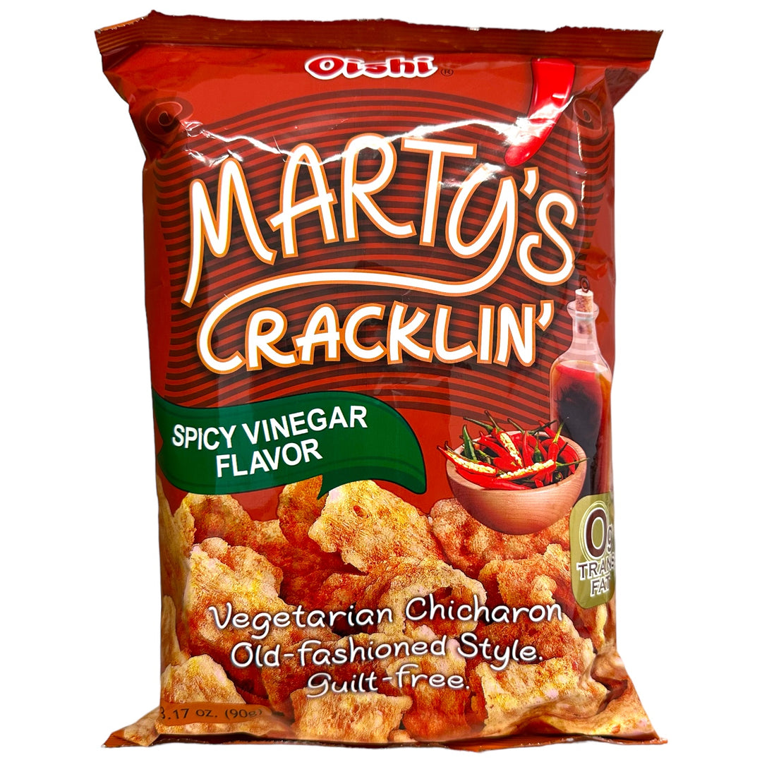 Oishi - Marty’s Cracklin’ Spicy Vinegar Flavor 90 G