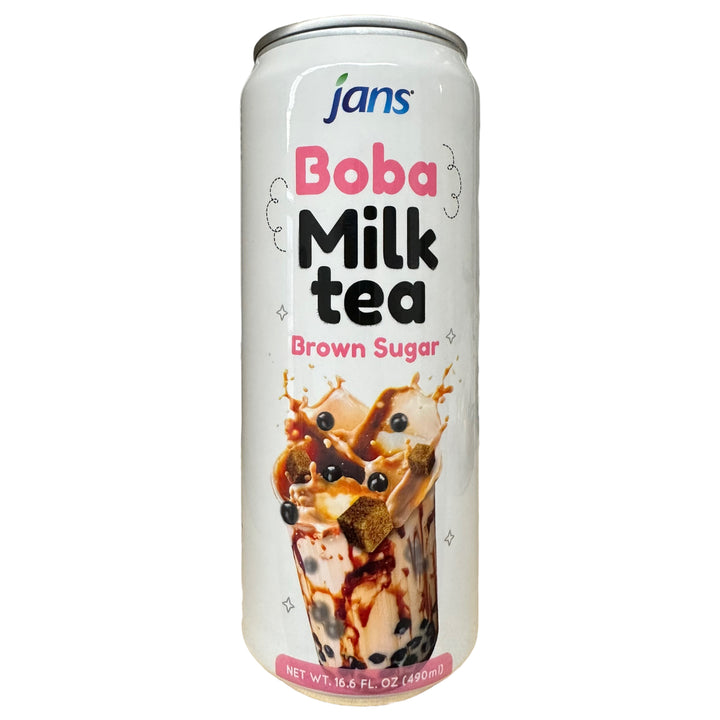 Jans - Boba Milk Tea Brown Sugar 16.6 FL OZ