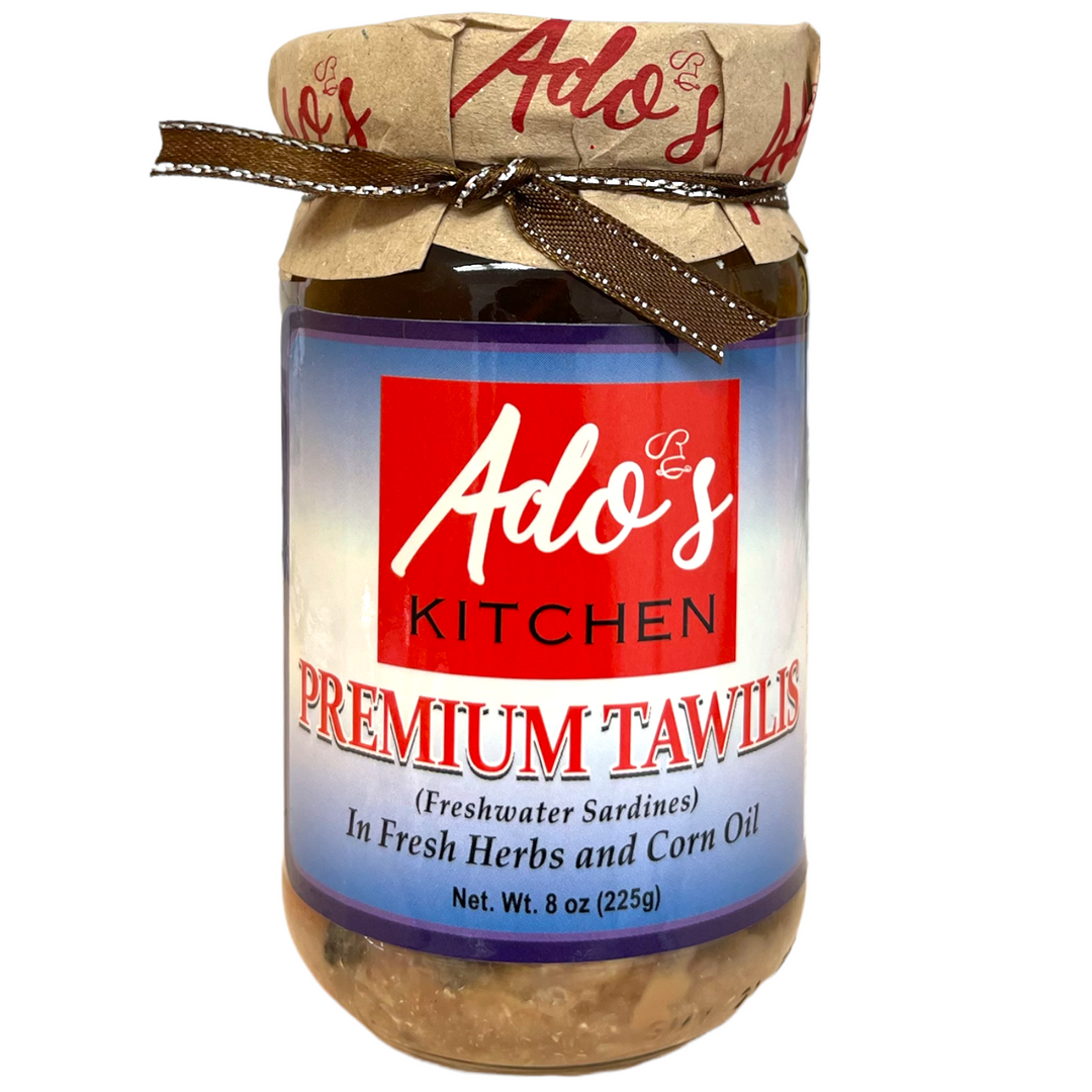 Ado’s Kitchen - Premium Tawilis in Fresh Herbs & Corn Oil 8 OZ