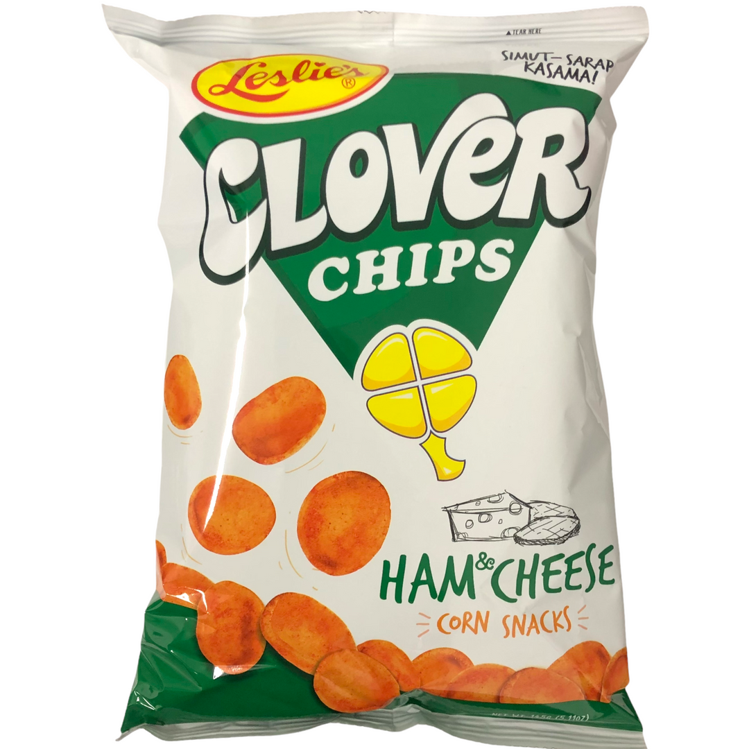 Leslie’s - Clover Chips Ham & Cheese 145 G