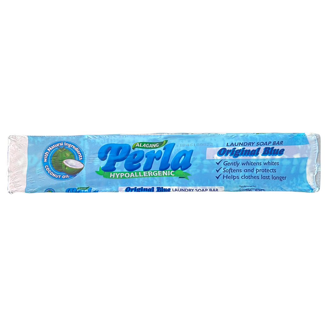 Perla - Original Blue Laundry Bar Soap (4 BARS) 380 G