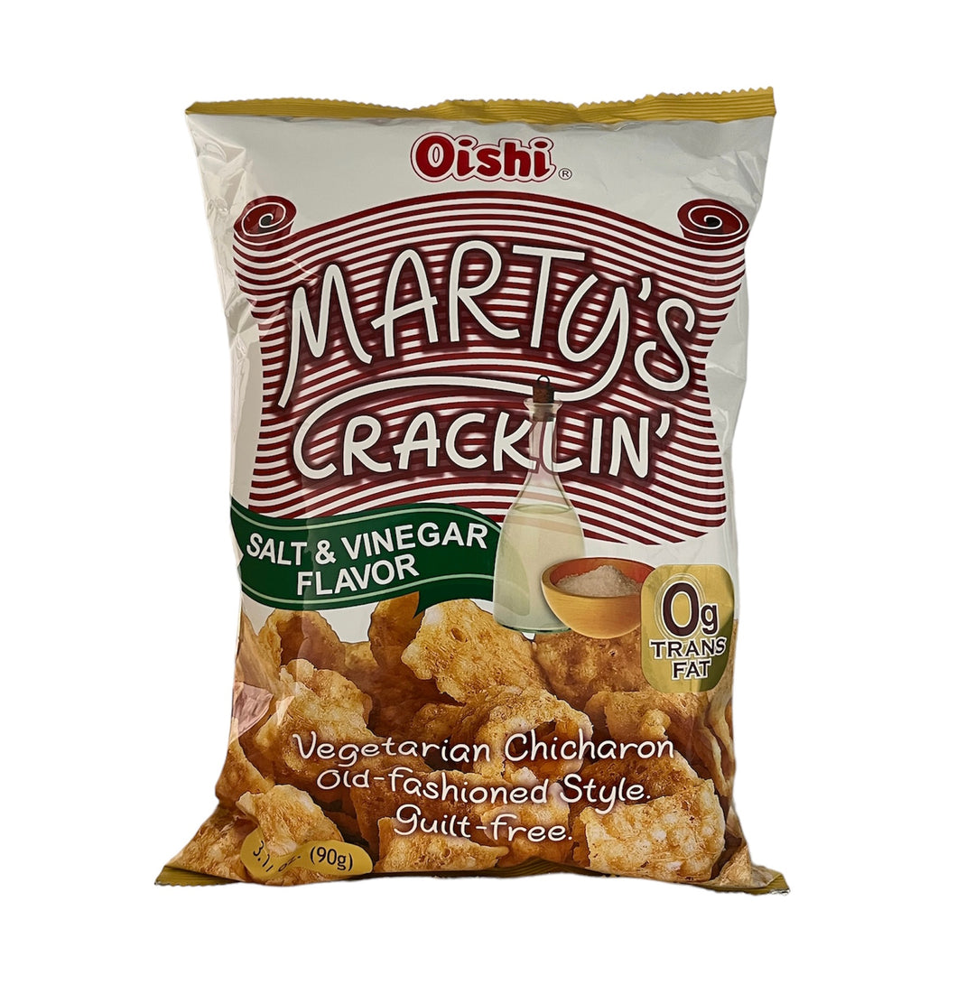 Oishi Marty’s Cracklin’ - Salt & Vinegar 90 G