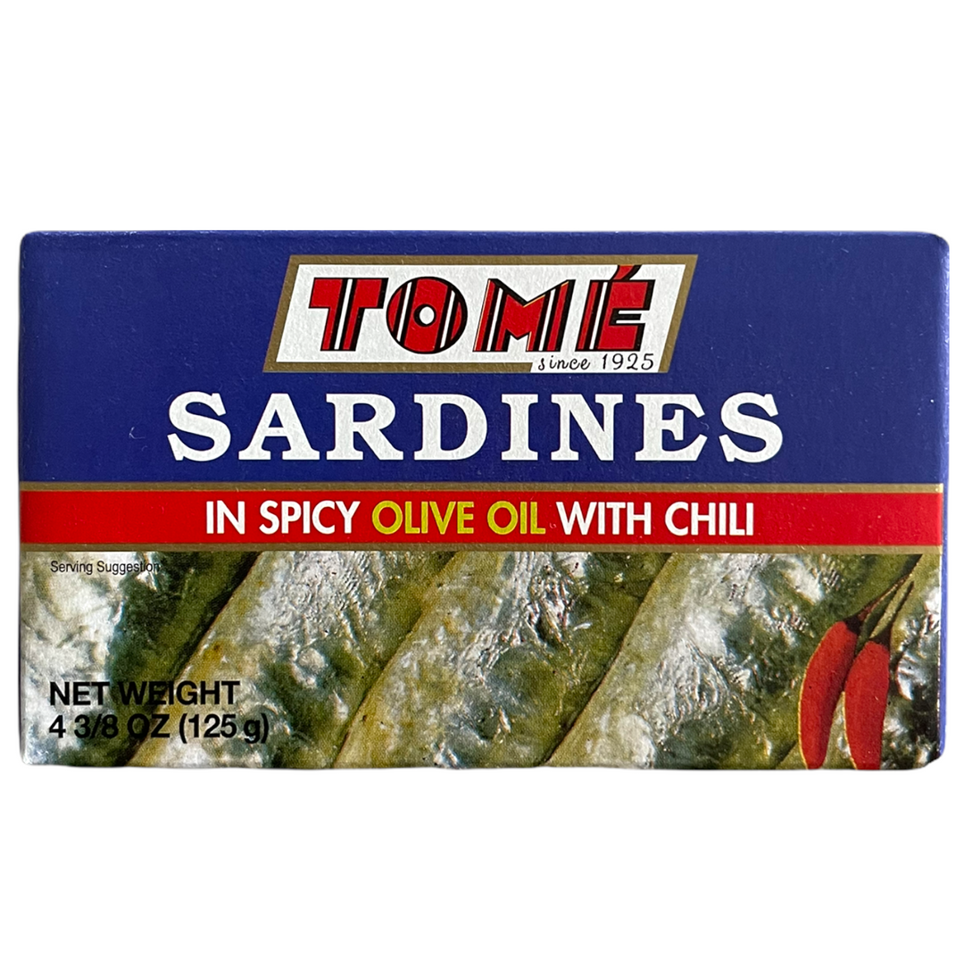 Tome - Sardines in Spicy Olive Oil with Chili 125 G