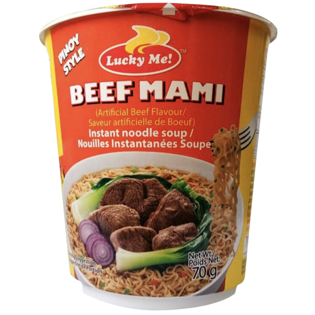 Lucky Me - BEEF MAMI Instant Noodle Soup 70 G