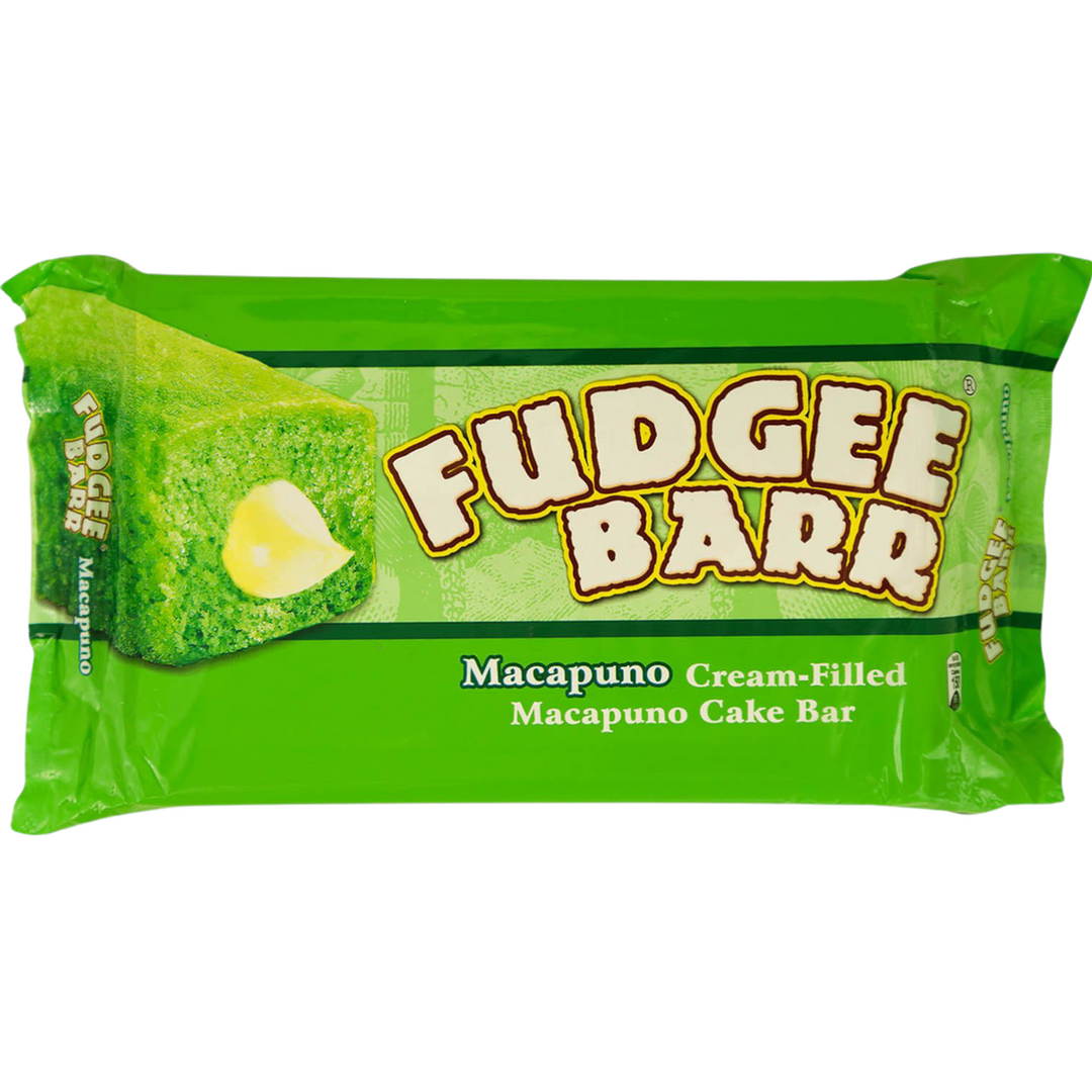 Fudgee Barr - Macapuno Cream-Filled Macapuno Cake Bar 39 G X 10 Pack