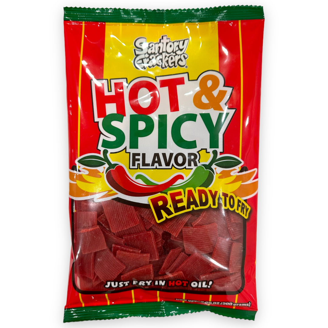 Santory Crackers - Ready to Fry Hot & Spicy Flavor 7.05 OZ