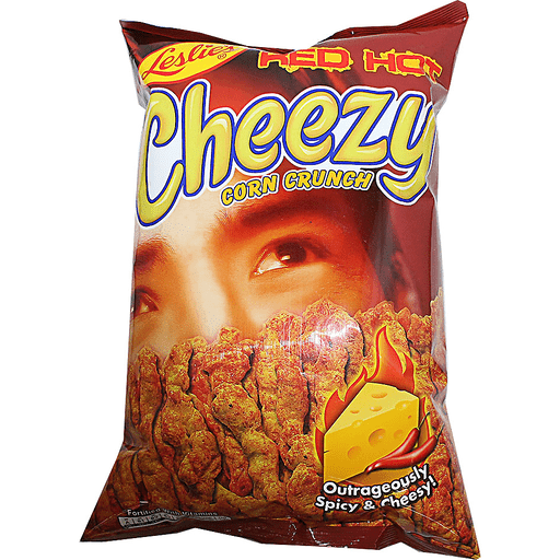 Leslie’s - Cheezy RED HOT Corn Crunch 150 G